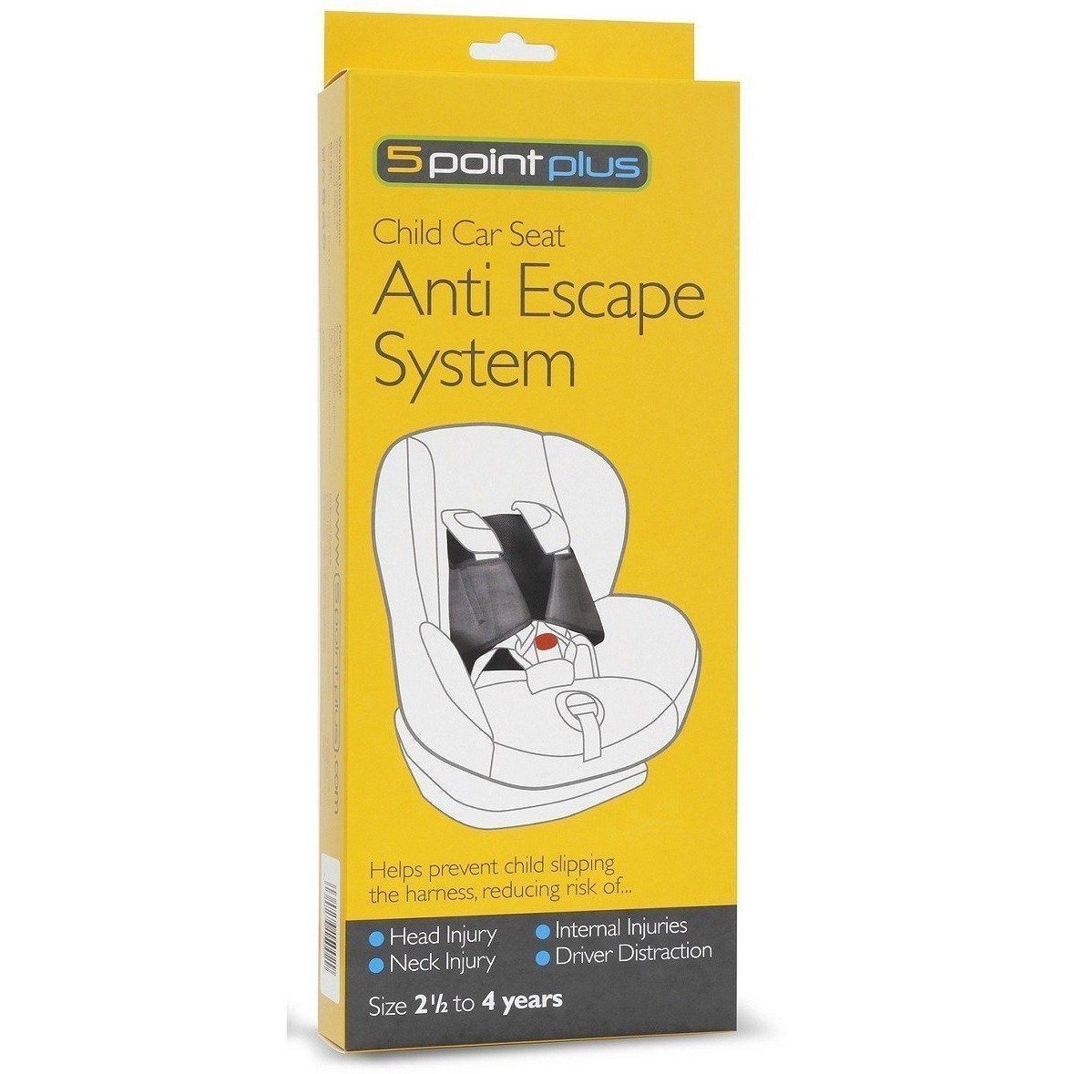 Sistema Anti-Escape 5 pontos de Fixação Anne Claire Baby Store Tamanho 2.5 a 4 anos 
