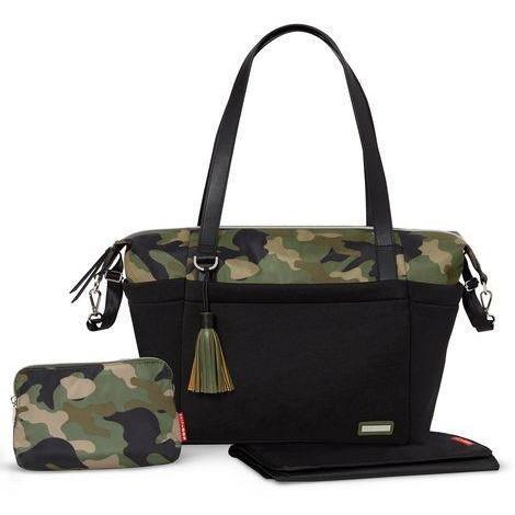 Skip Hop Nolita Neoprene Diaper Tote Anne Claire Baby Store Black Camo 
