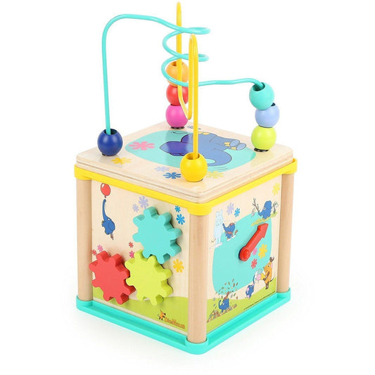 Small Foot Cubo de Atividades Motoras em Madeira Anne Claire Baby Store 