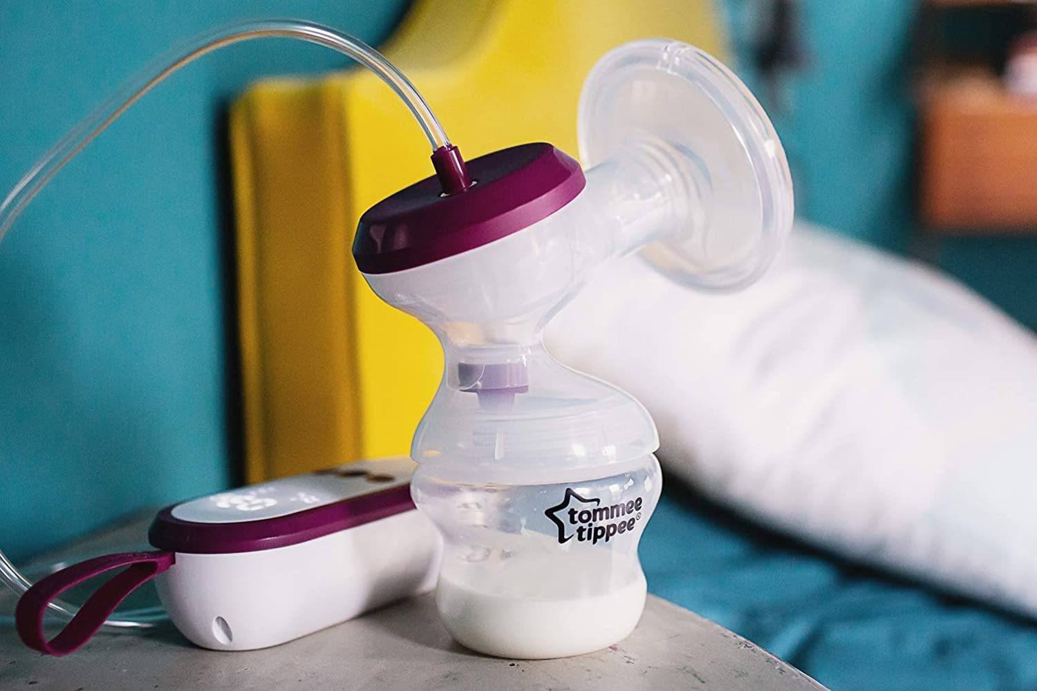 Tommee Tippee - Bomba de leite elétrica, unidade USB recarregável e portátil muito silenciosa com modos de massagem e expresso Anne Claire Baby Store 