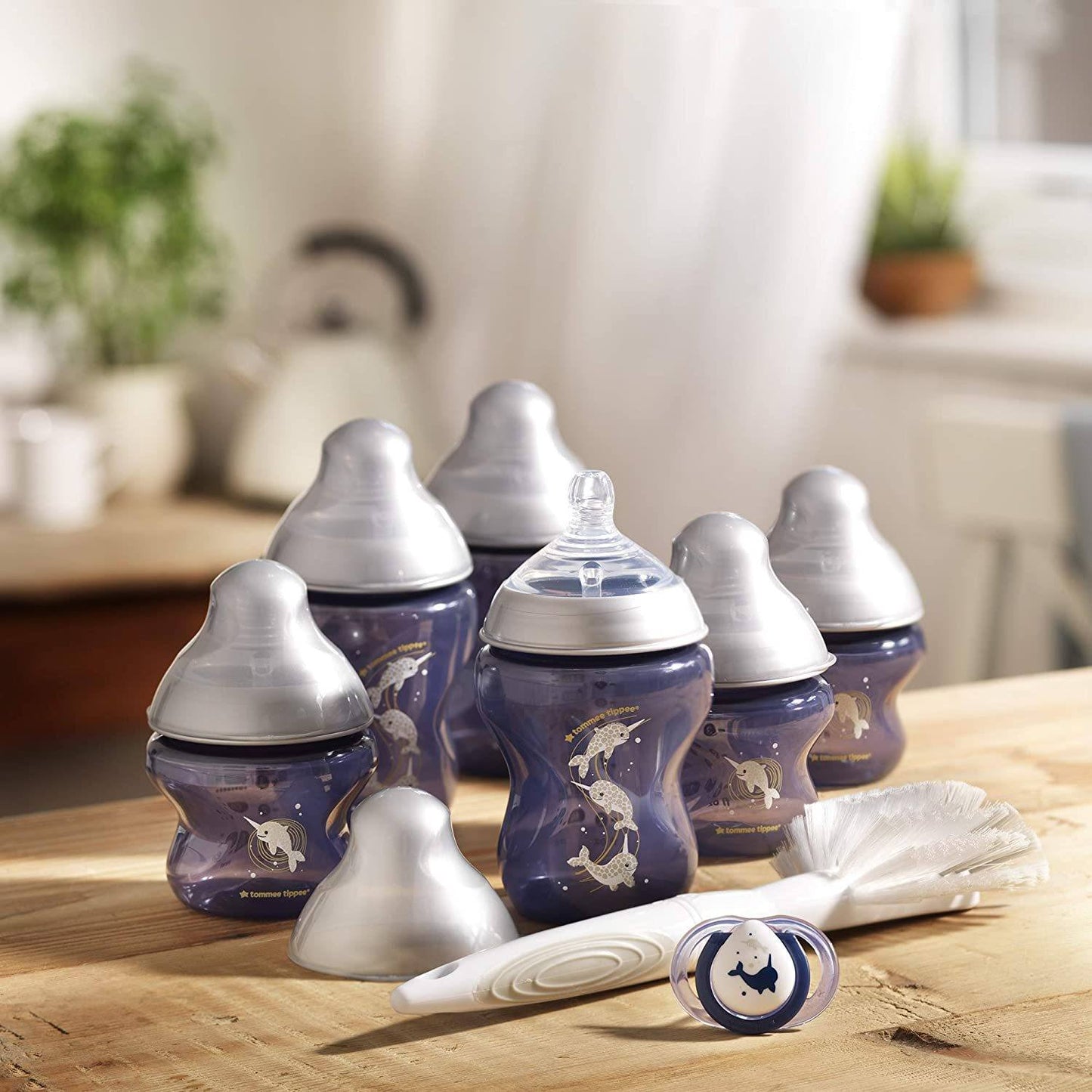 Tommee Tippee Closer to Nature - Conjunto de mamadeiras 8 Itens Azul Anne Claire Baby Store 