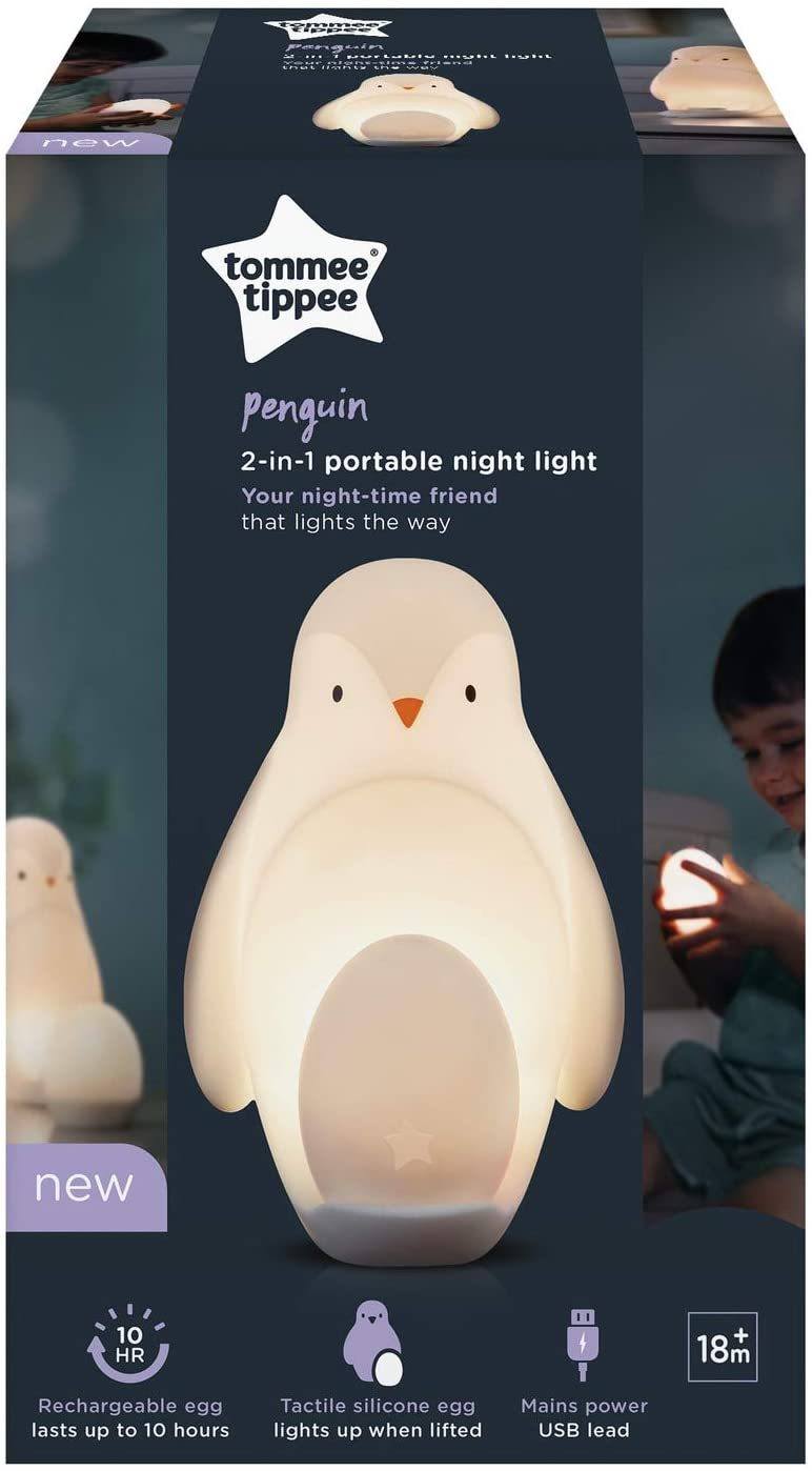 Tommee Tippee - Luz noturna pinguim 2 em 1 Anne Claire Baby Store 