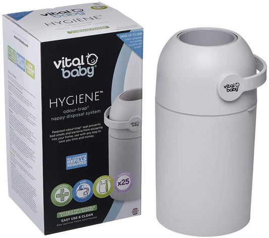 Vital Baby HYGIENE - Lixeira com sistema anti odor Anne Claire Baby Store 