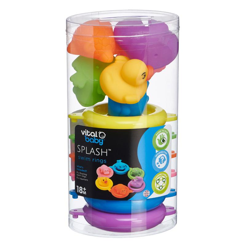 Vital Baby SPLASH - Brinquedo de banho 6Pk Anne Claire Baby Store 