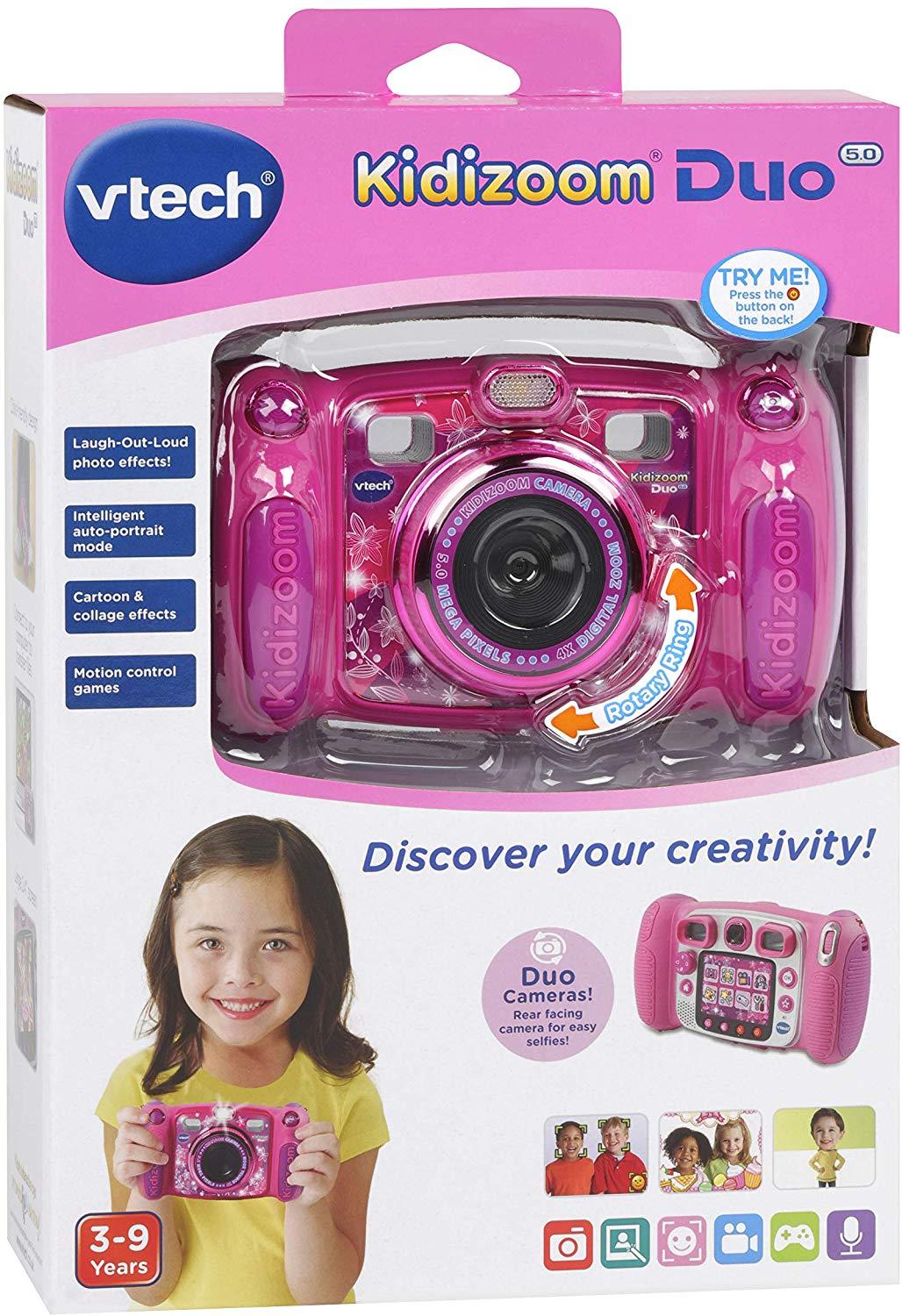 VTech Kidizoom Câmera Duo Pink 5.0 Anne Claire Baby Store 