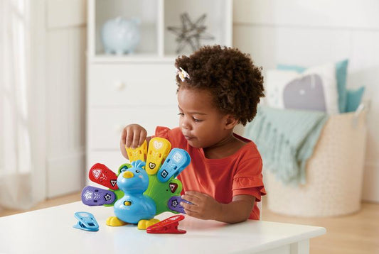 Vtech penas e sentimentos do pavão Anne Claire Baby Store 